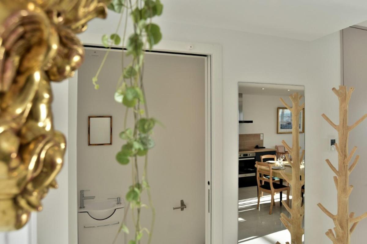 L Ostra 1, Appartement Haut Standing Front De Mer A Cancale Sur Le Port De La Houle 外观 照片