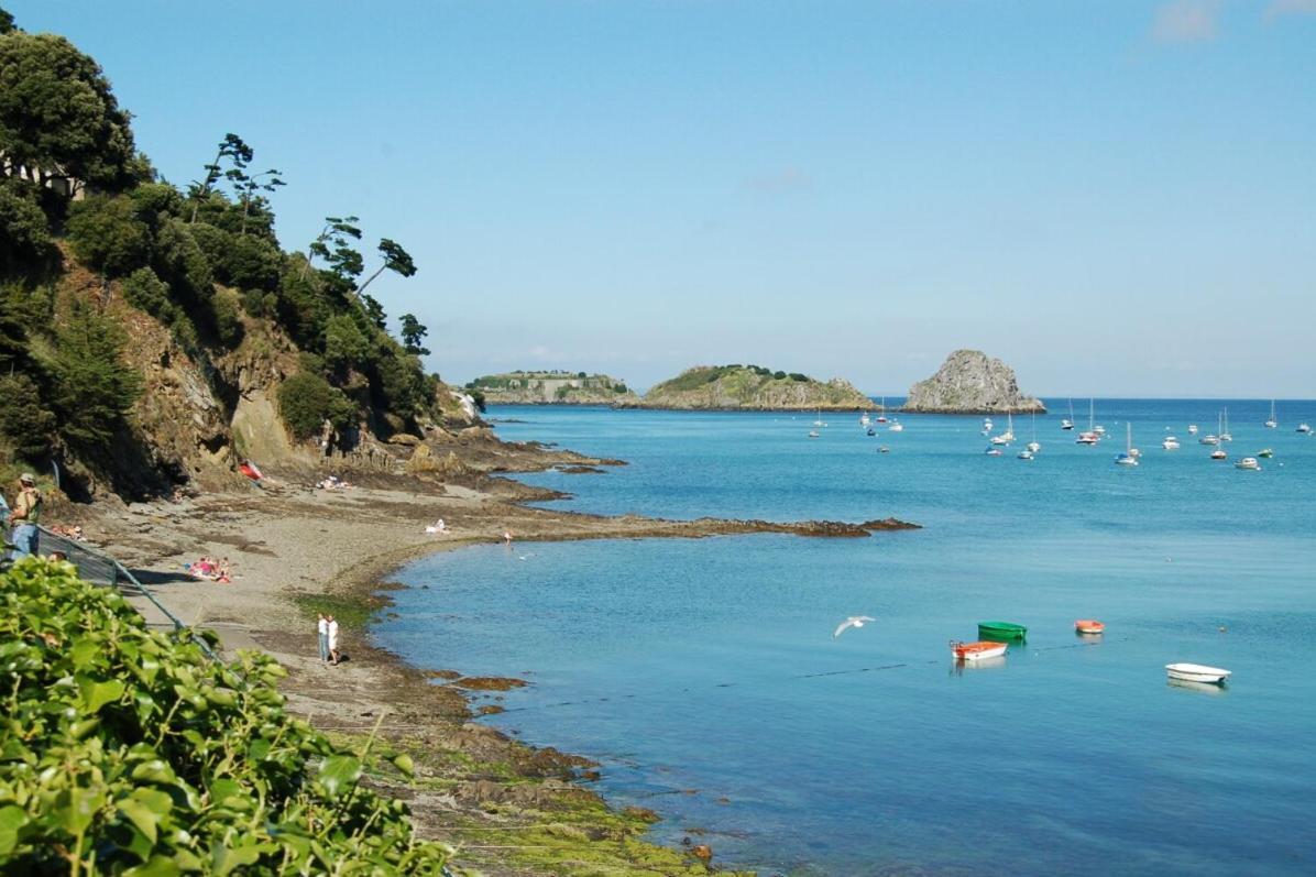 L Ostra 1, Appartement Haut Standing Front De Mer A Cancale Sur Le Port De La Houle 外观 照片